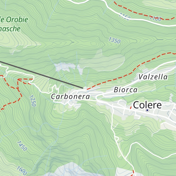 Map of Noleggio Sci La Casetta