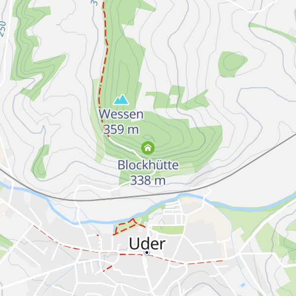 Map of Blockhütte