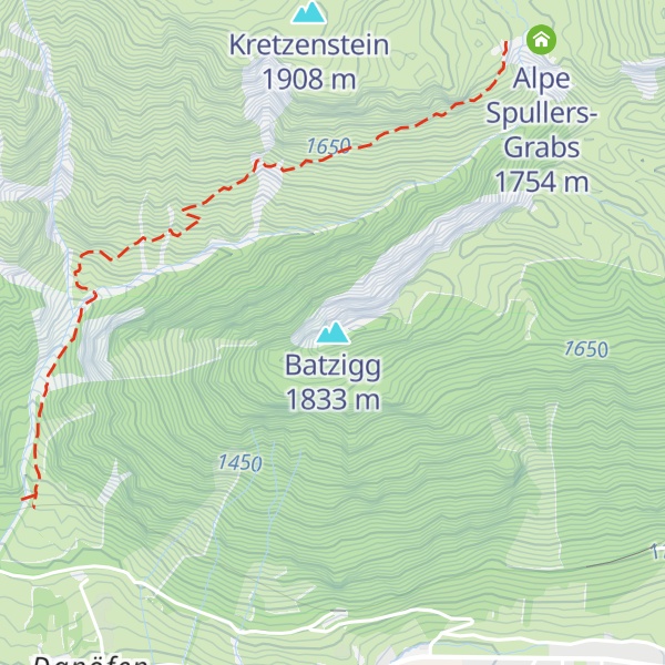 Map of Batzigg