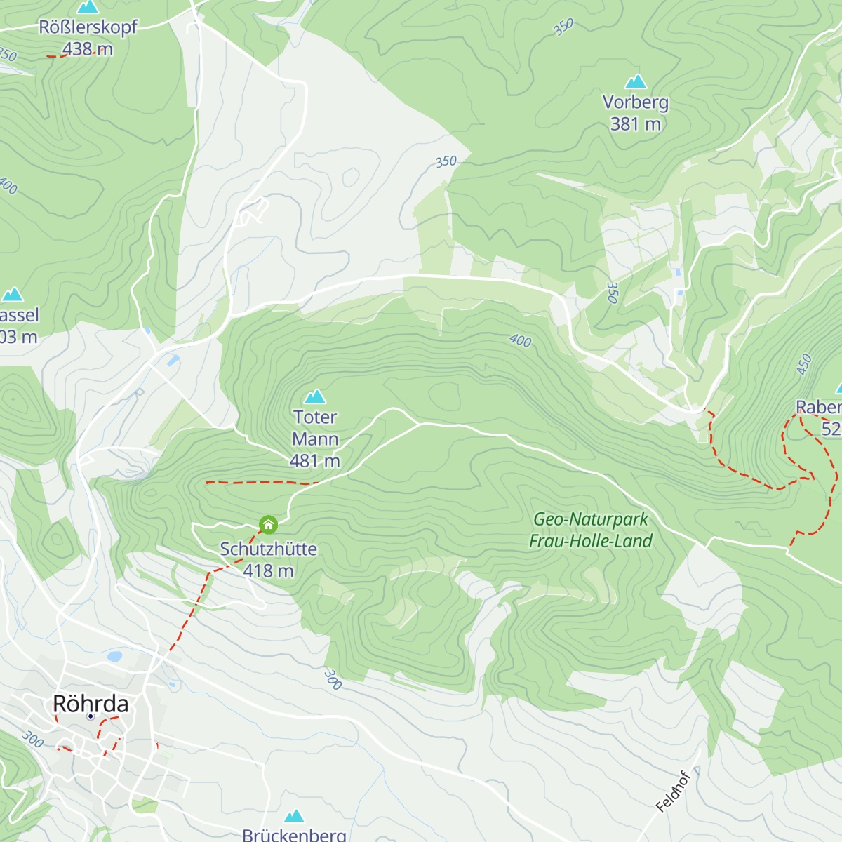 Schiefersteinhütte map