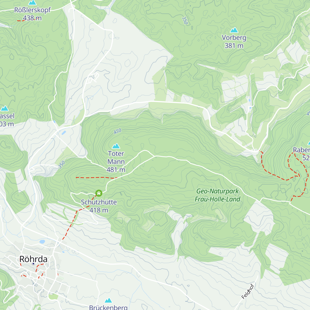 Schiefersteinhütte map