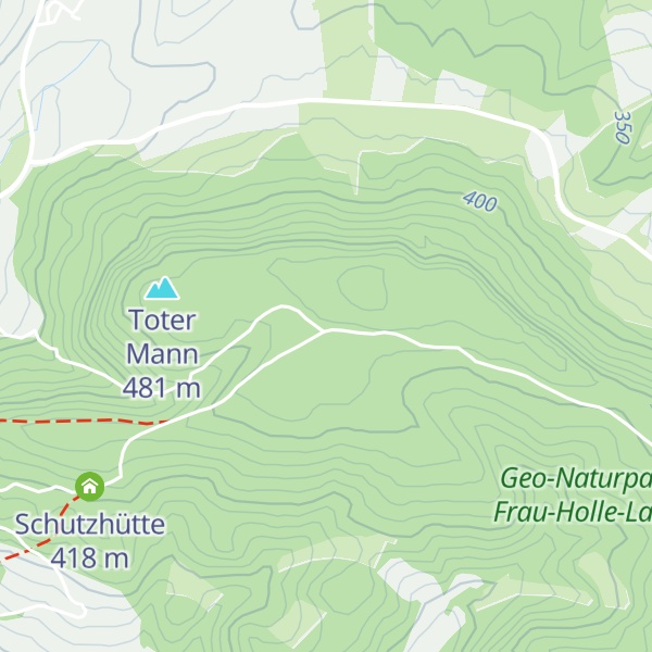 Map of Schiefersteinhütte