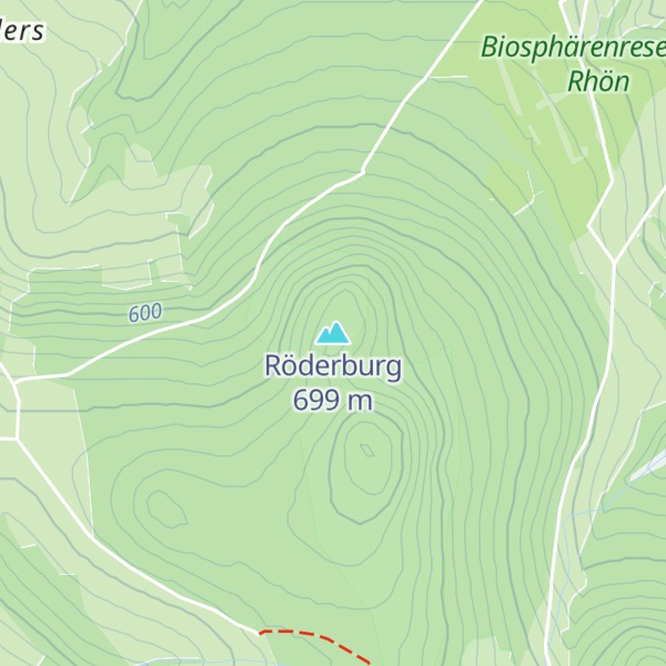 Map of Röderburg