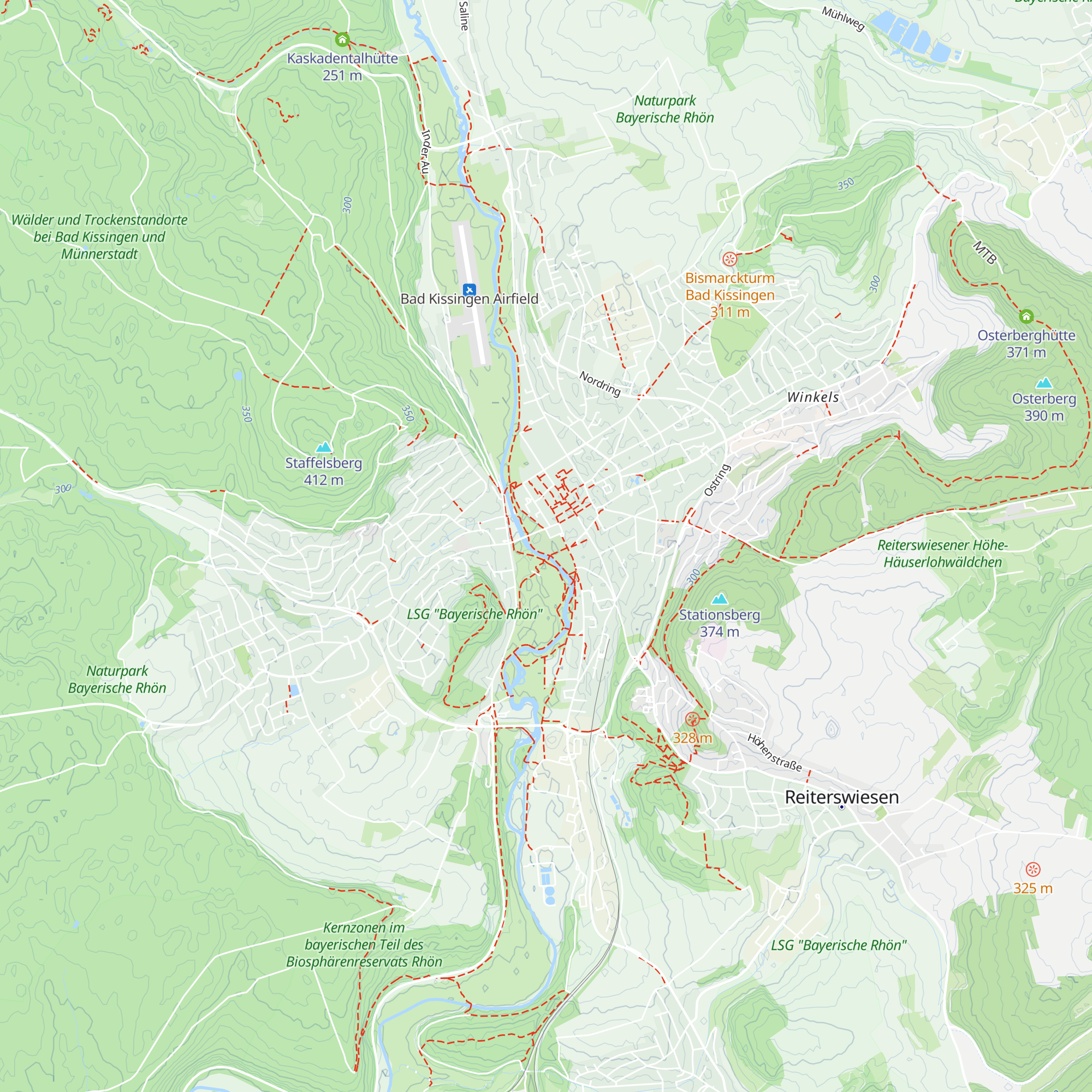 Tourist-Information map