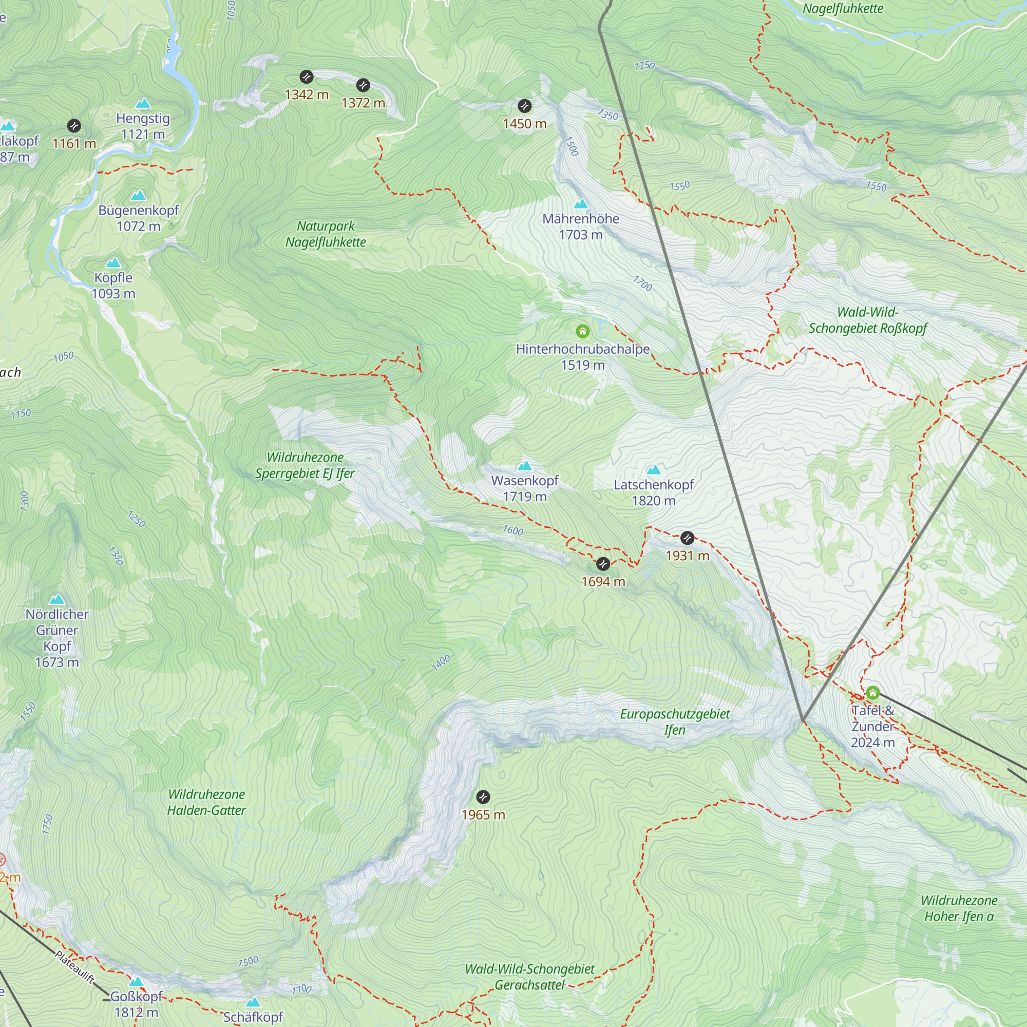 Kalbelegüntlealpe map