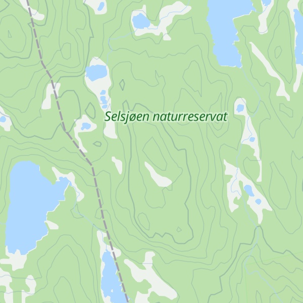 Map of Brisketjernhøgda