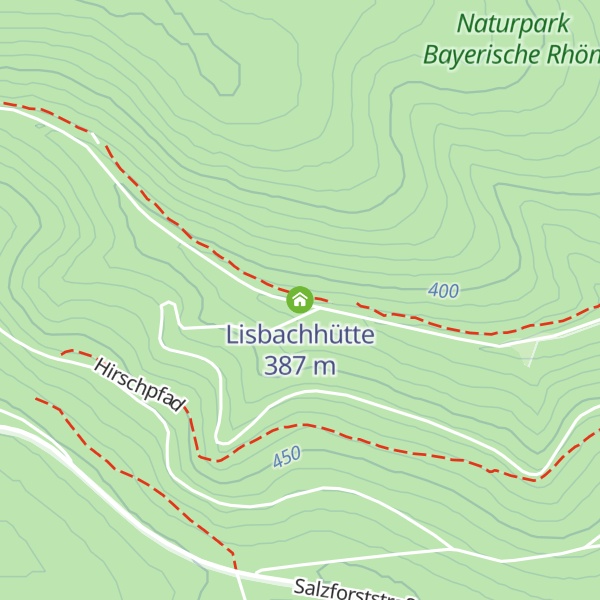 Map of Lisbachhütte