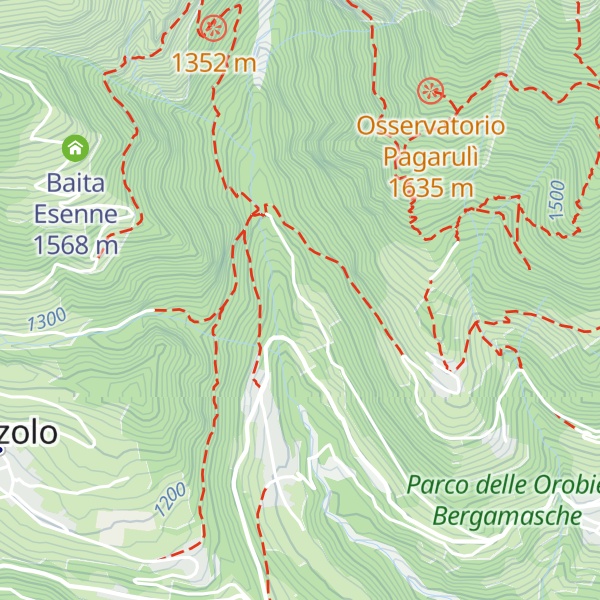 Map of Baita del Nono