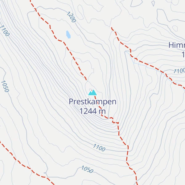 Map of Prestkampen