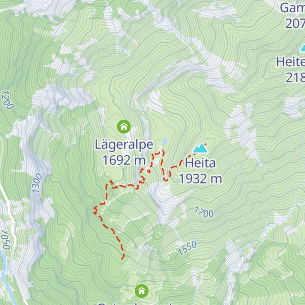 Map of Obere Wannenalpe