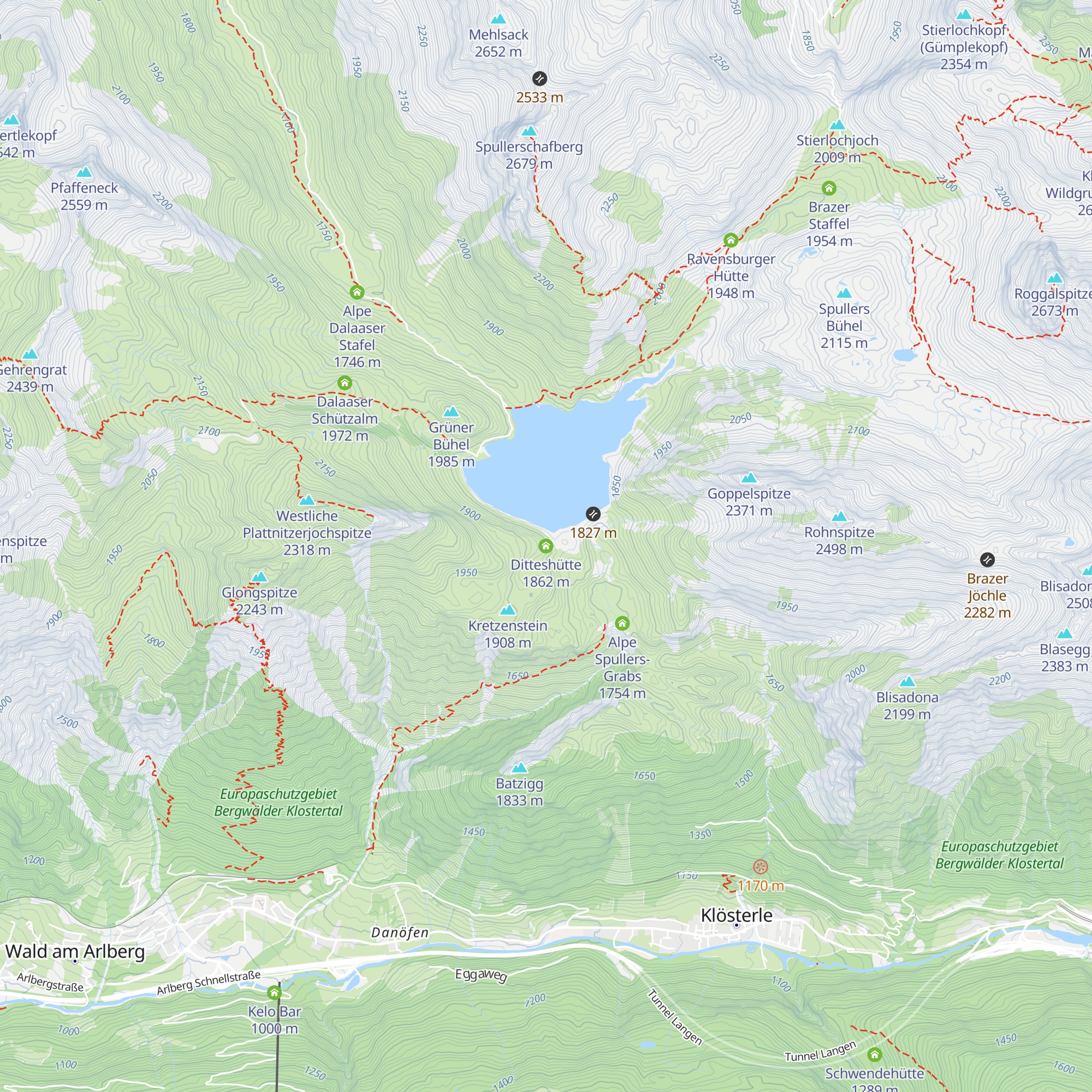 Ditteshütte map