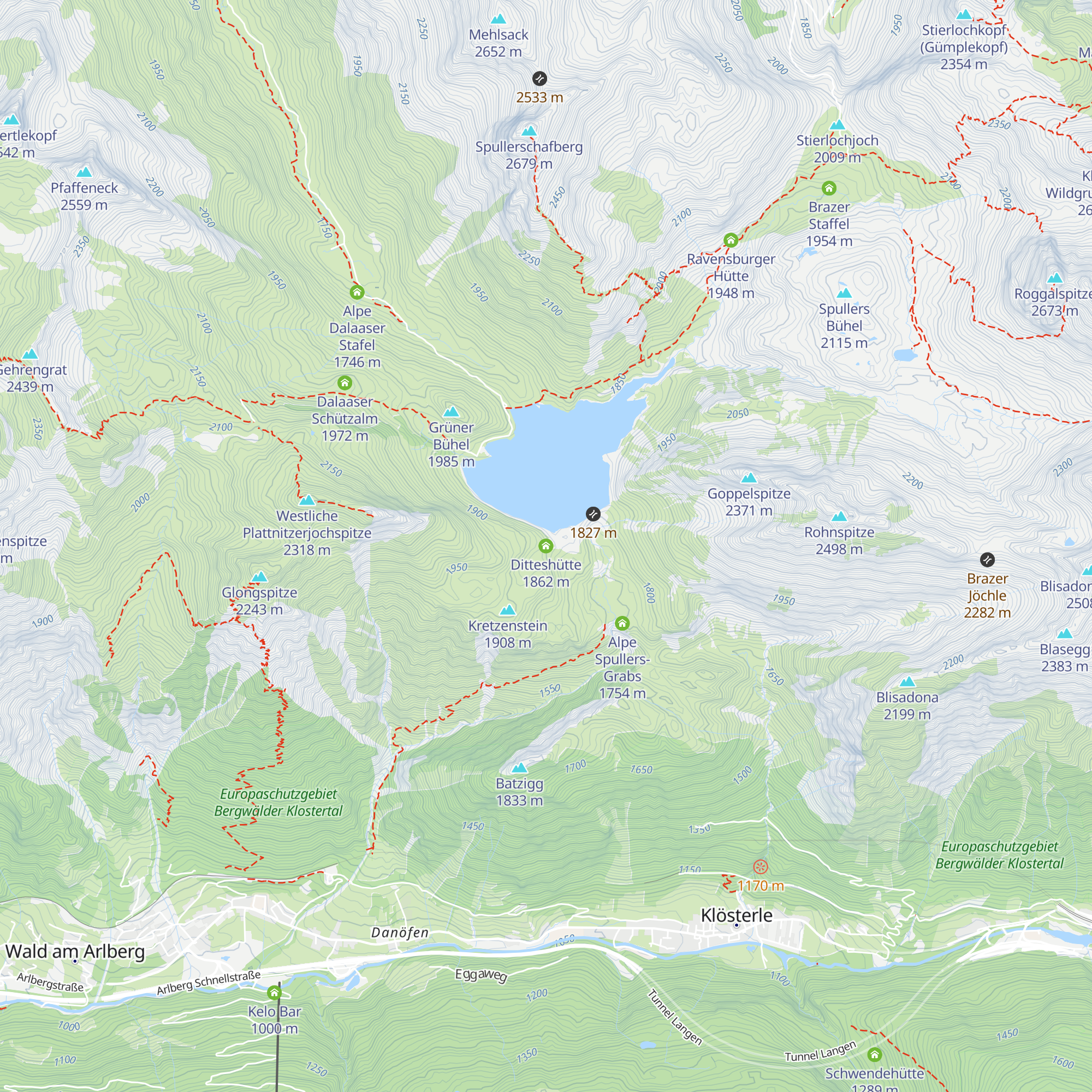 Ditteshütte map
