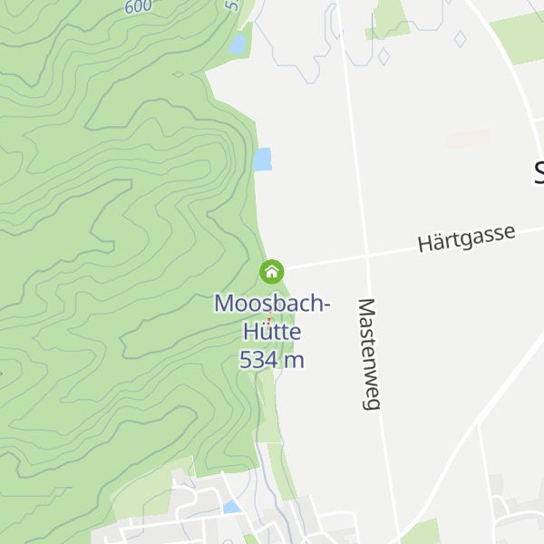 Map of Moosbach-Hütte