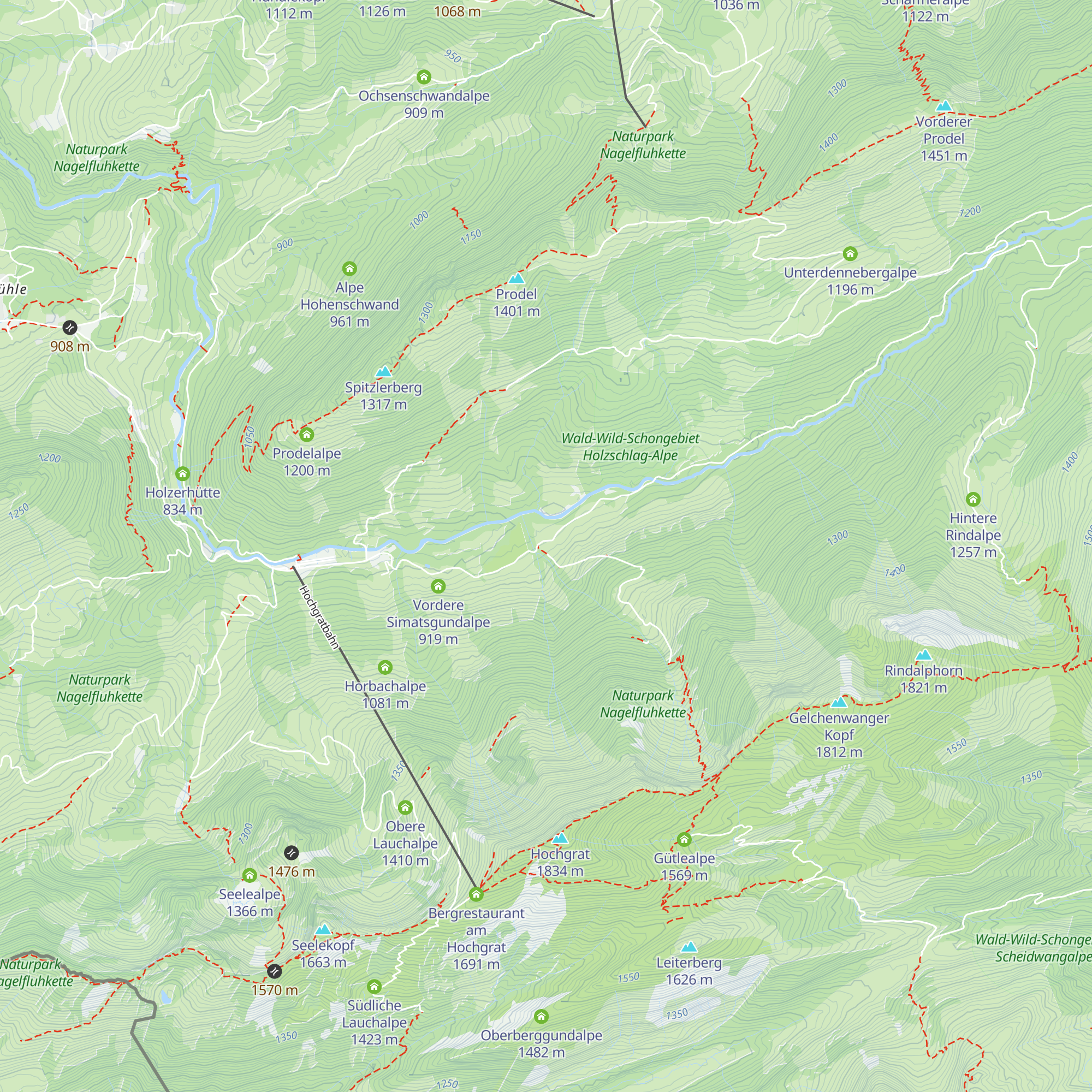 Hintere Simatsgundalpe map