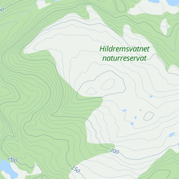 Map of Lauvkammen