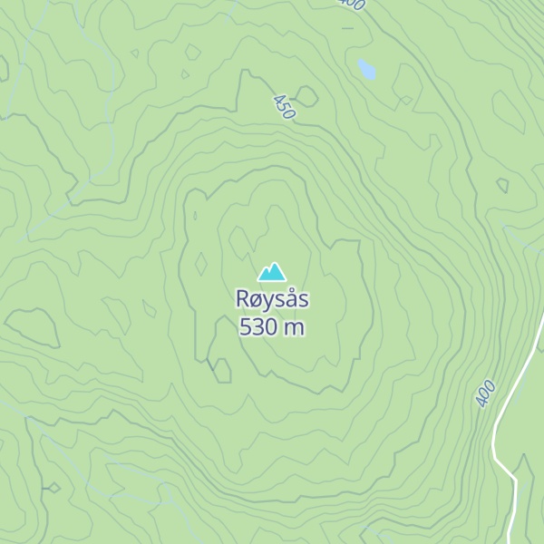 Map of Røysås