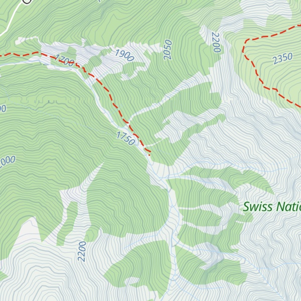 Map of Chamanna Tantermozza