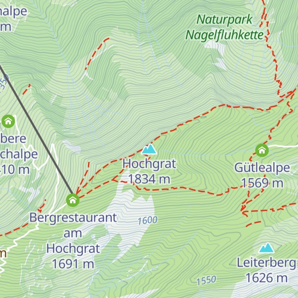 Map of Hochgrat