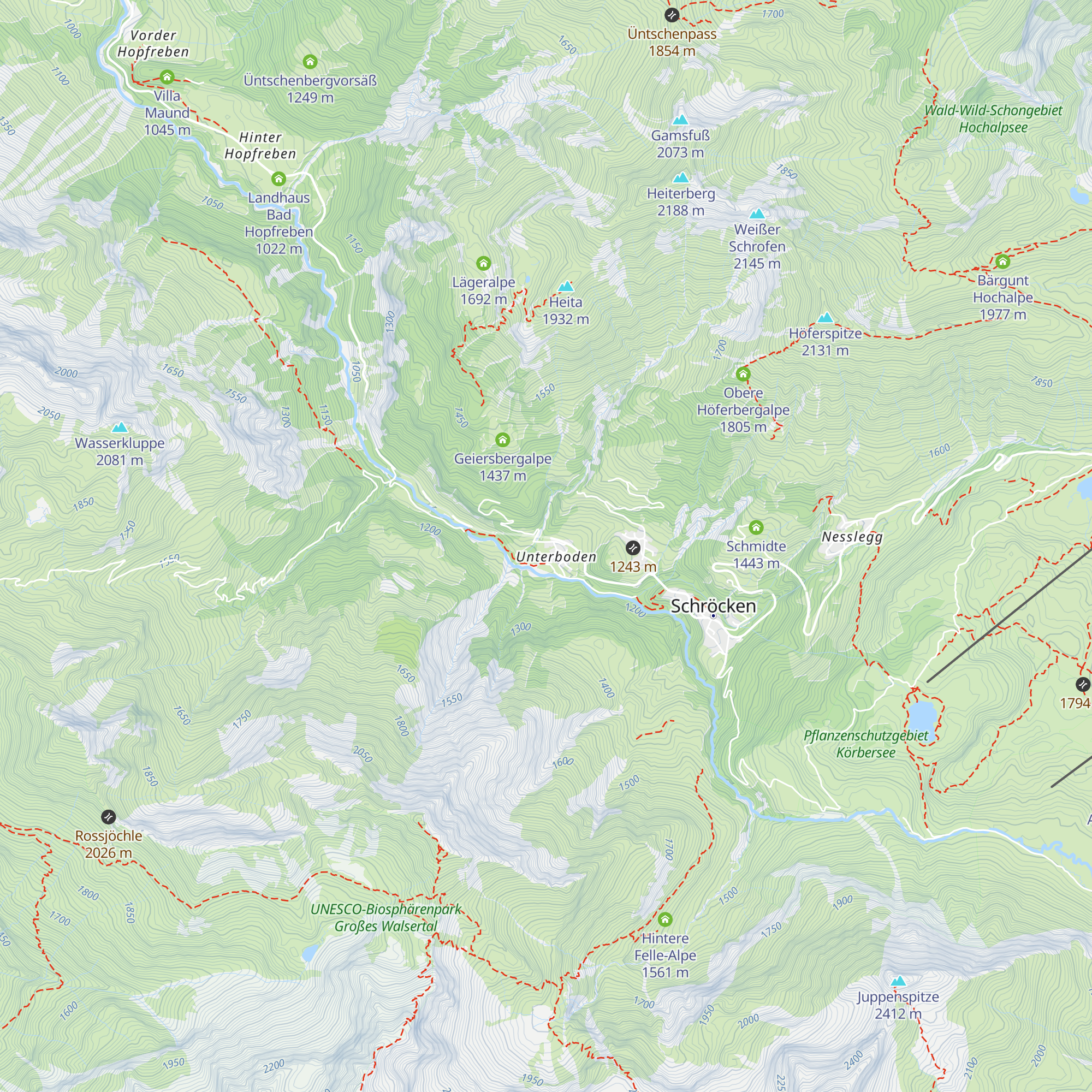 Haus Bommer map