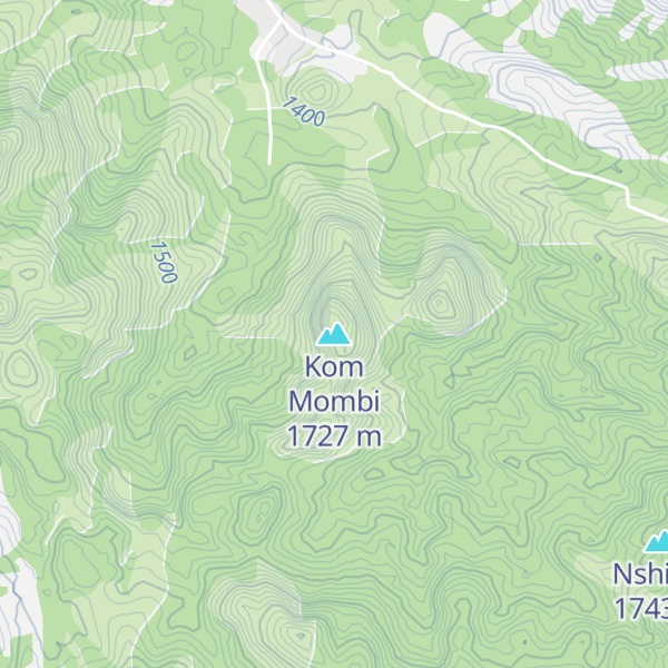 Map of Kom Mombi
