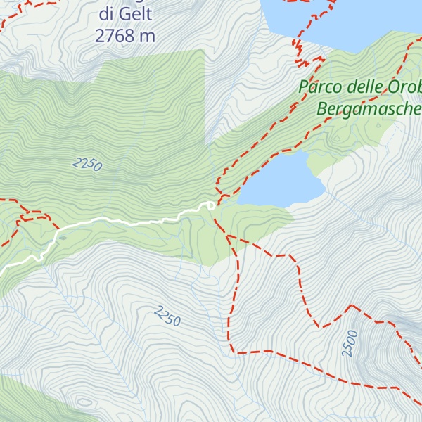 Map of Rifugio Barbellino