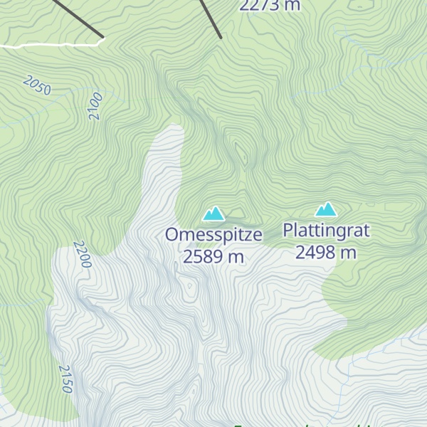 Map of Omesspitze
