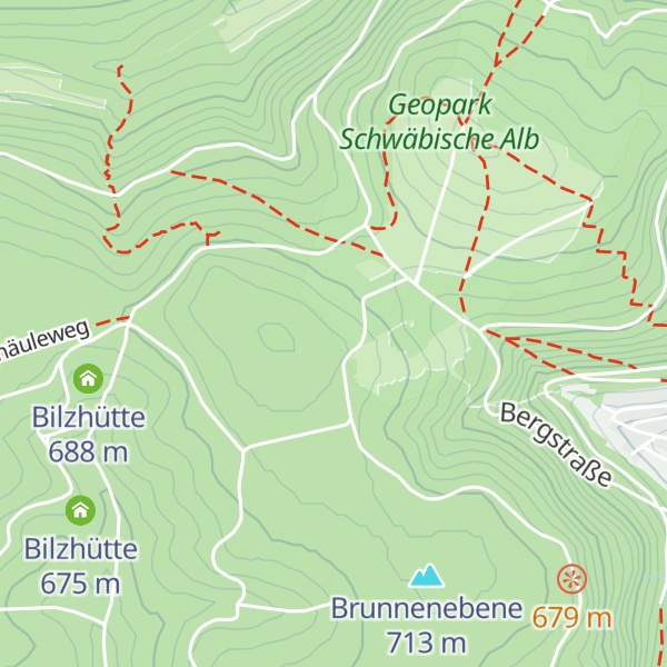 Map of Leitz Hütte
