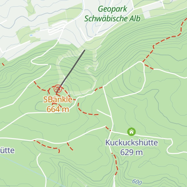 Map of Zeppelinhütte