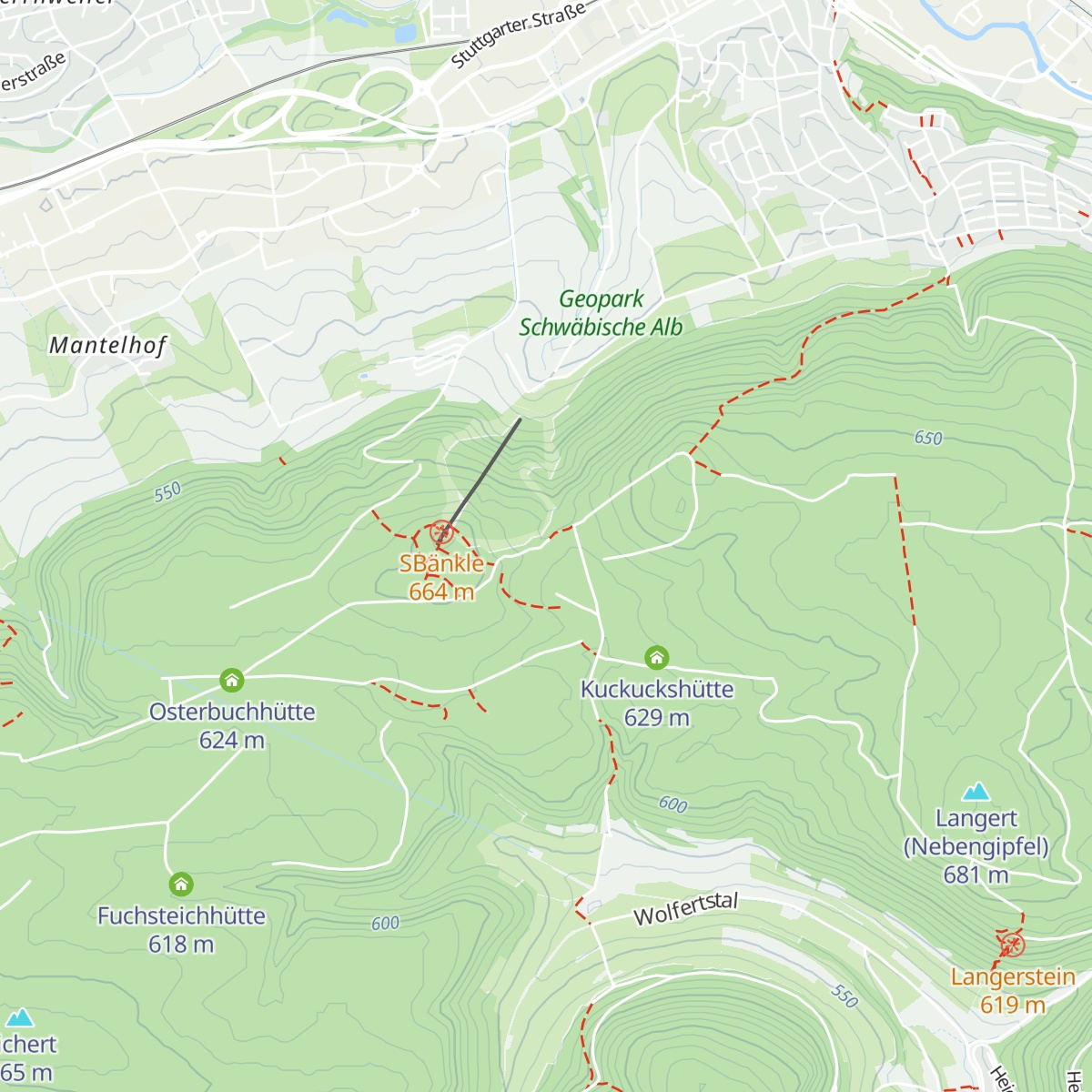 Zeppelinhütte map