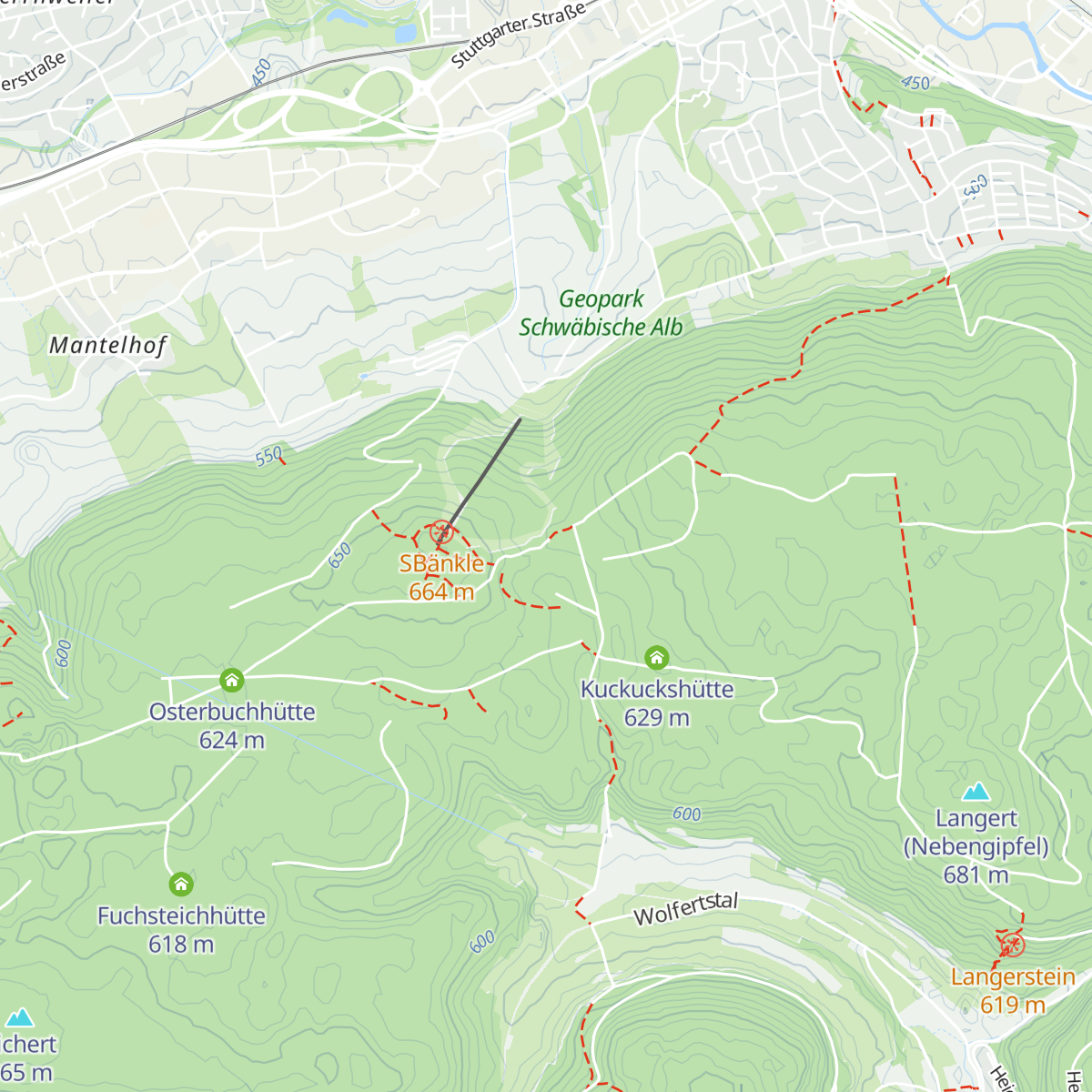 Zeppelinhütte map