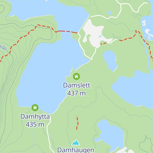 Map of Damslett
