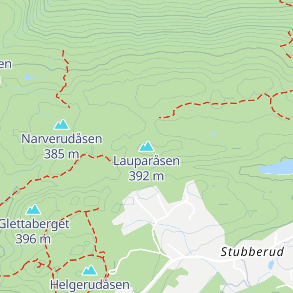 Map of Lauparåsen