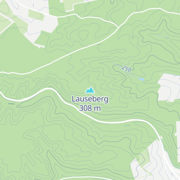Map of Lauseberg
