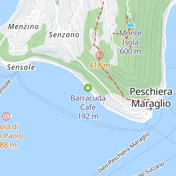 Map of Barracuda Cafè