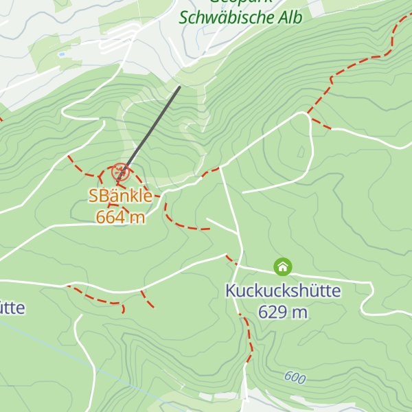 Map of Langerthütte