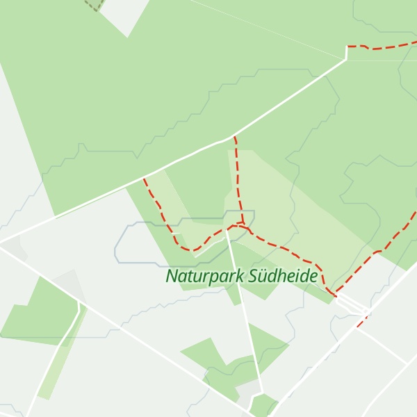 Map of Wietzer Berg