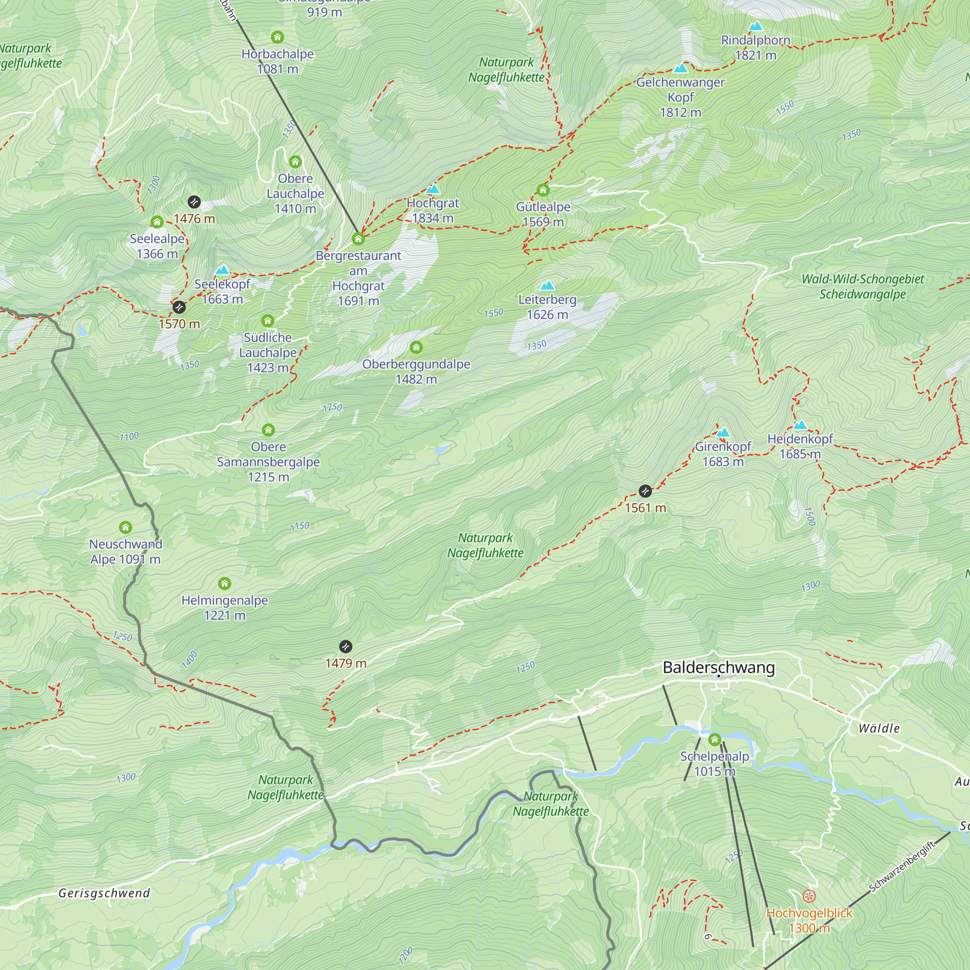 Suraalpe map