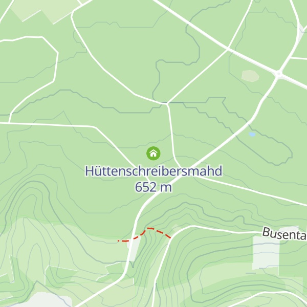 Map of Hüttenschreibersmahd