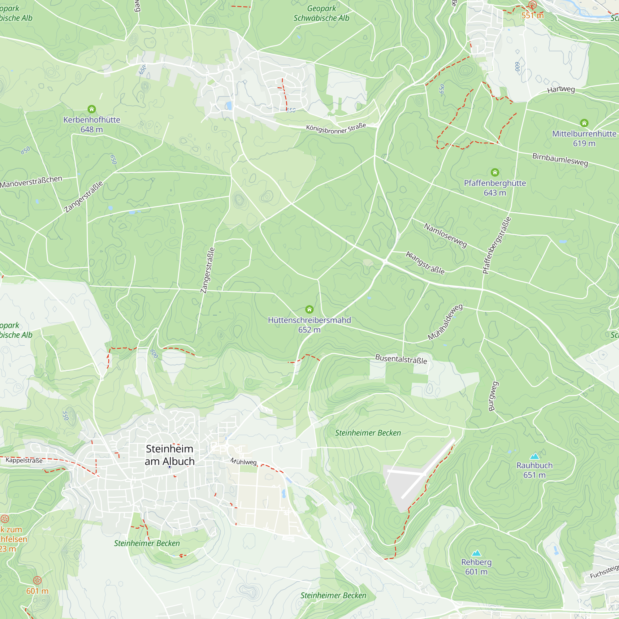 Hüttenschreibersmahd map