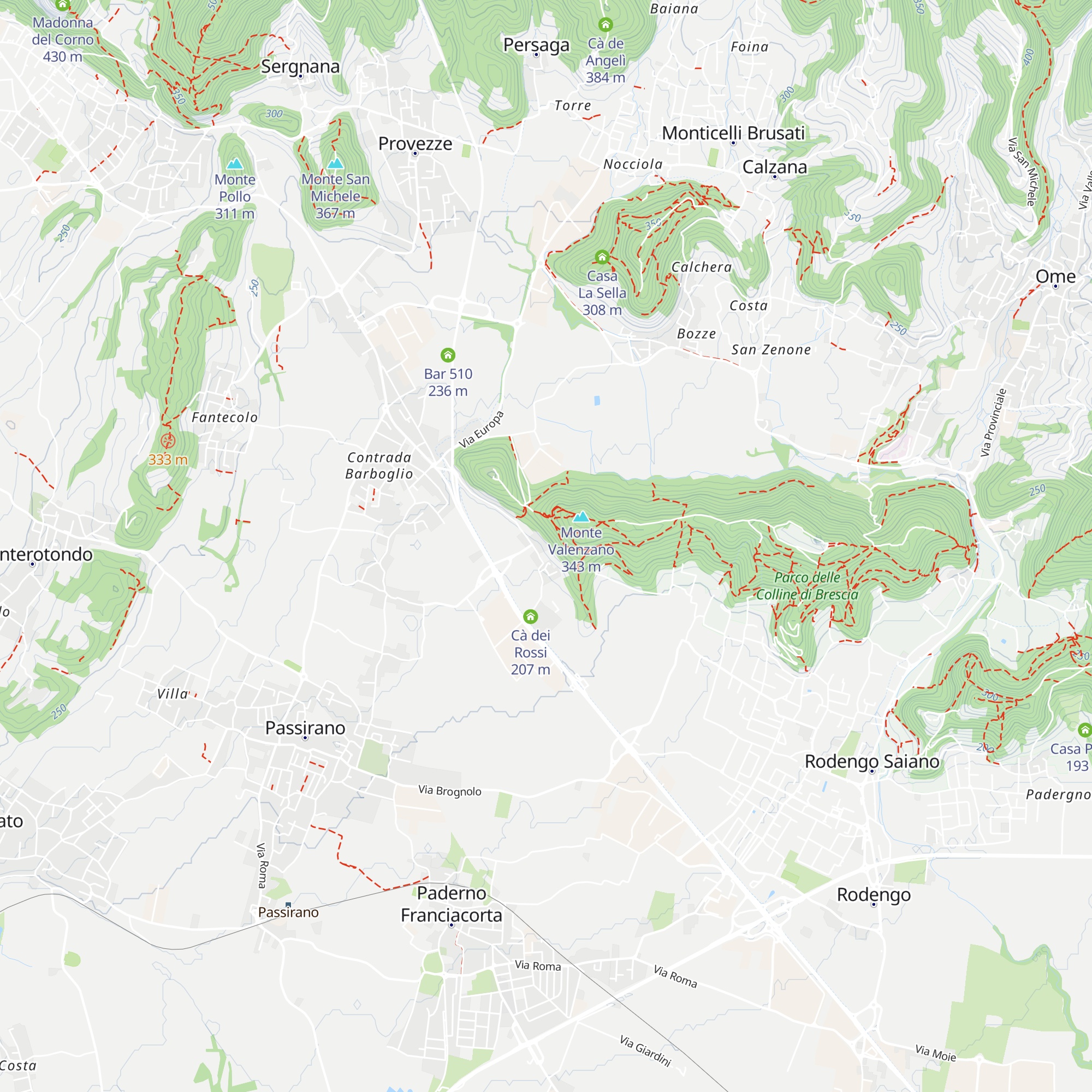 Cascina Castello map