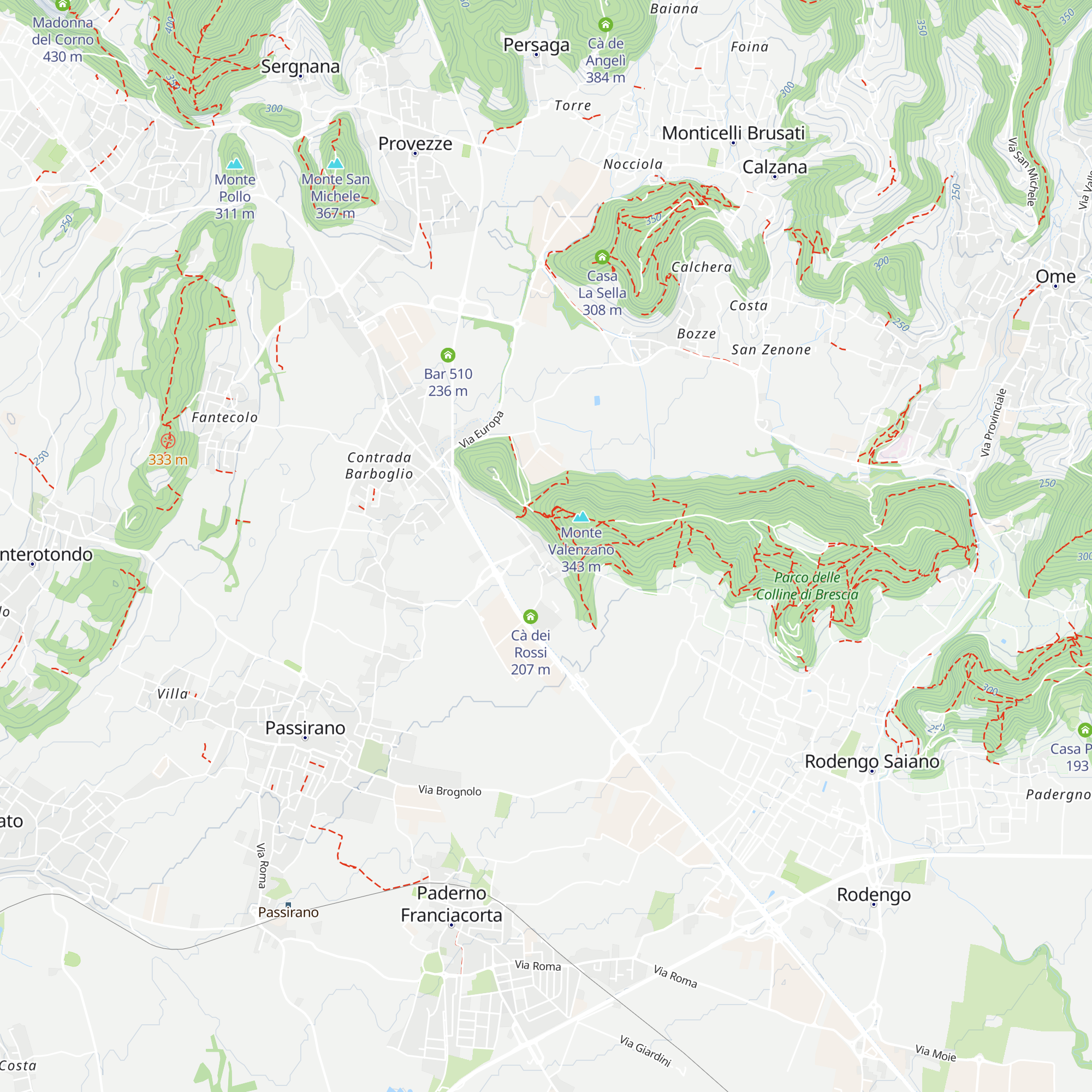 Cascina Castello map