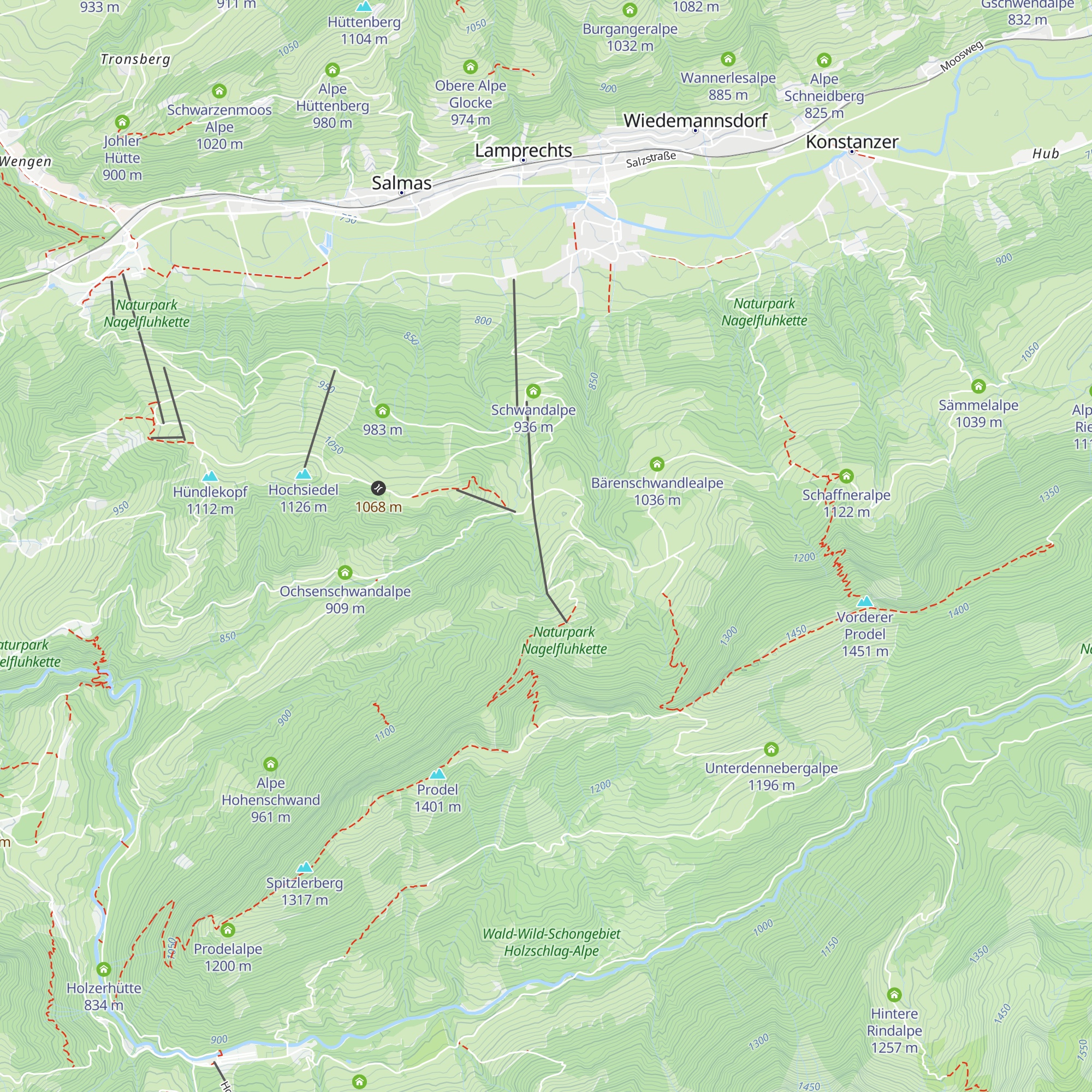 Söflinger Hütte map