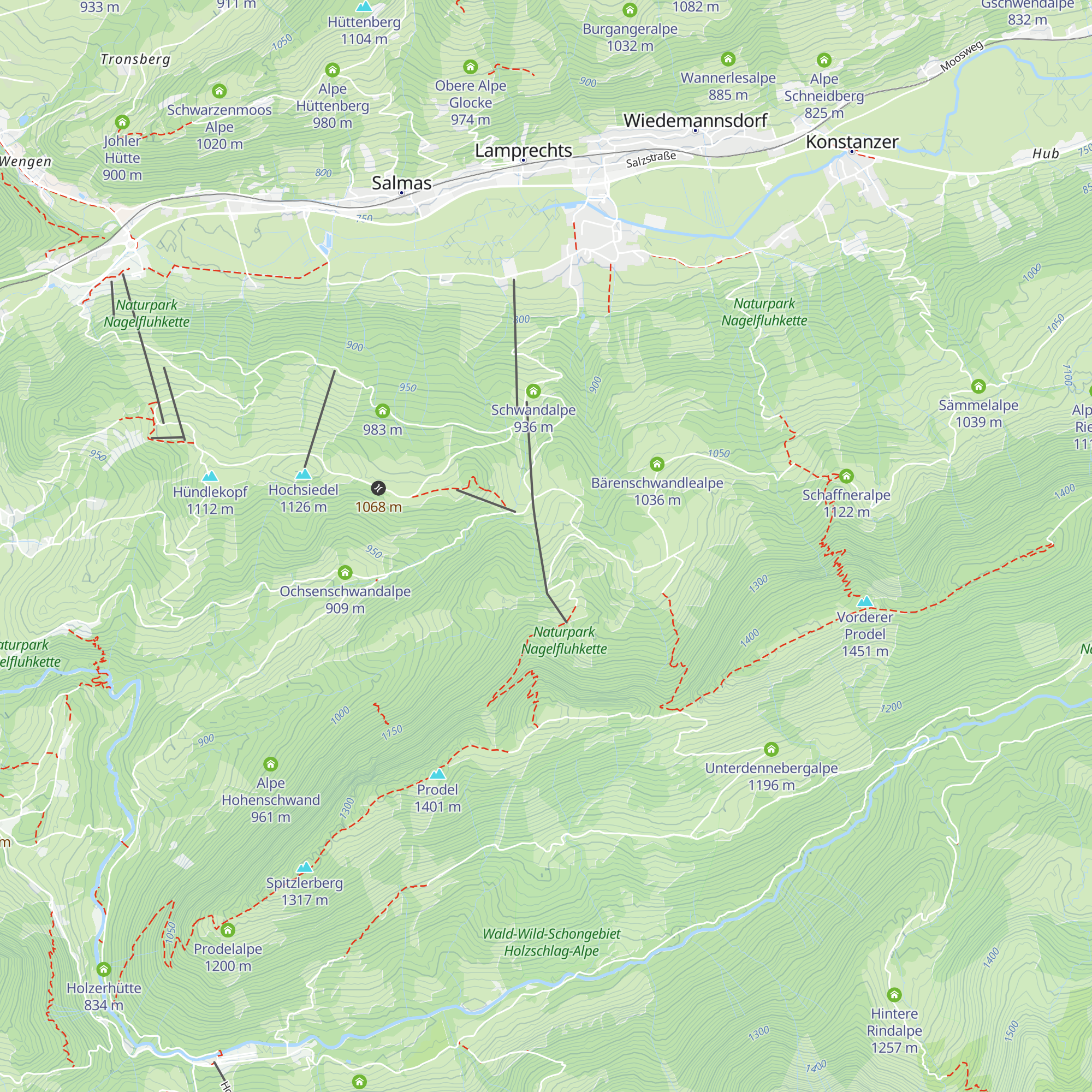 Söflinger Hütte map