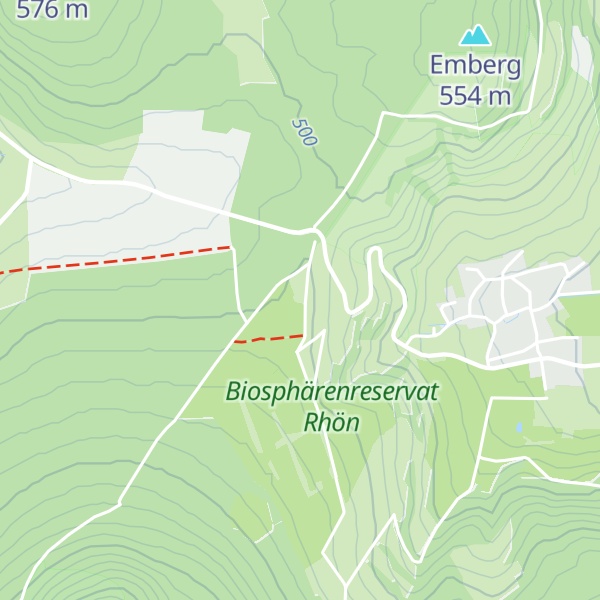 Map of Emberghütte