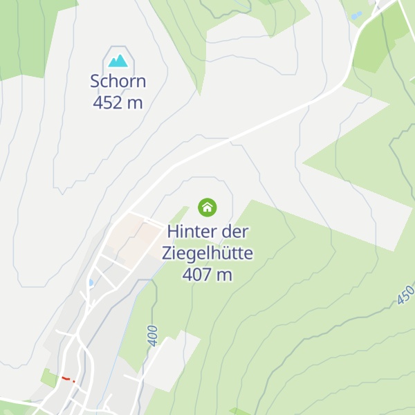 Map of Hinter der Ziegelhütte