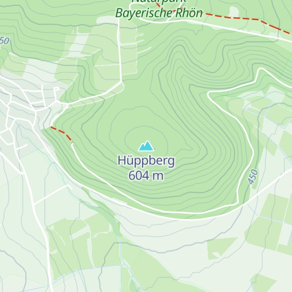 Map of Hüppberg
