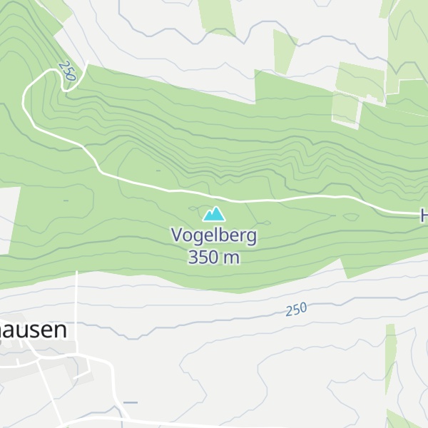 Map of Vogelberg