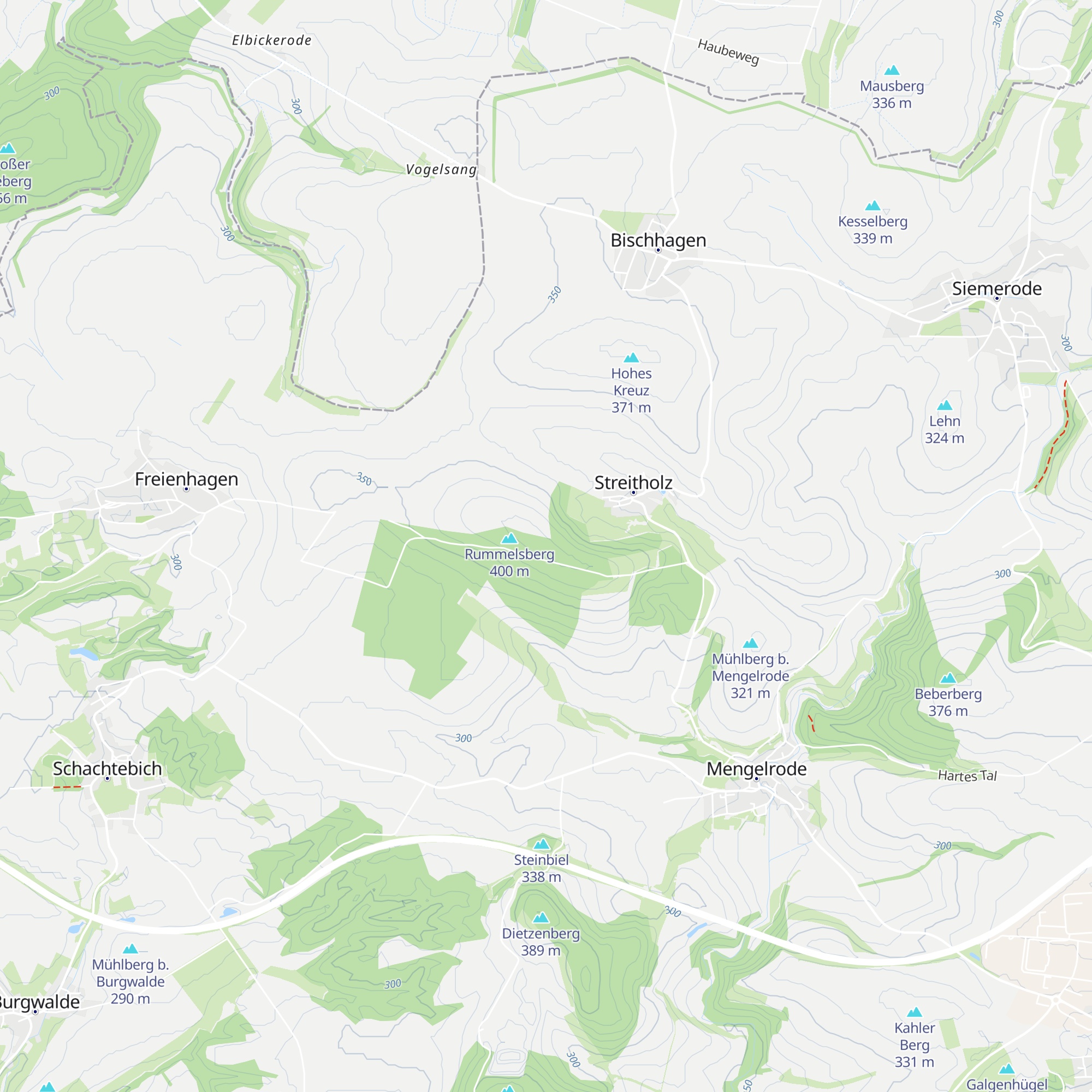 Hubertushütte map