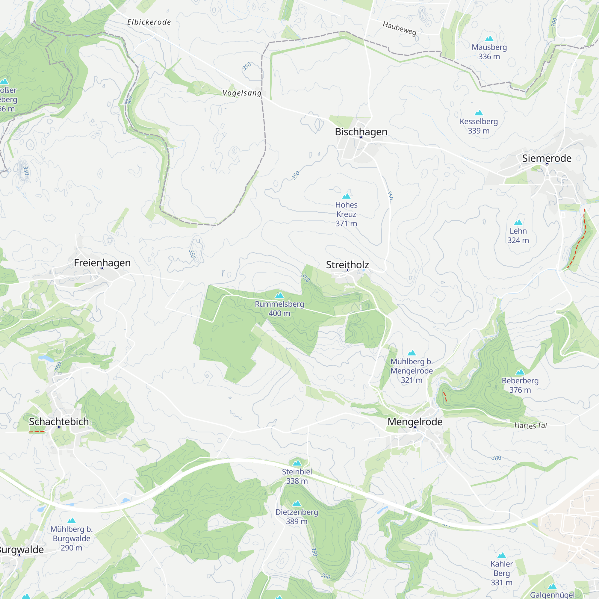 Hubertushütte map