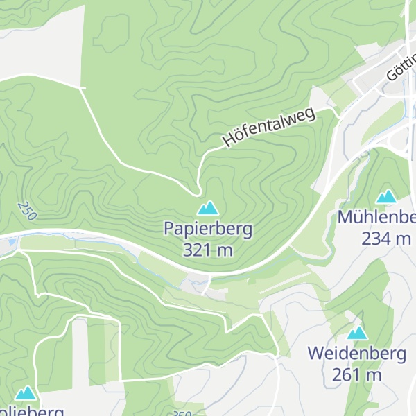 Map of Papierberg